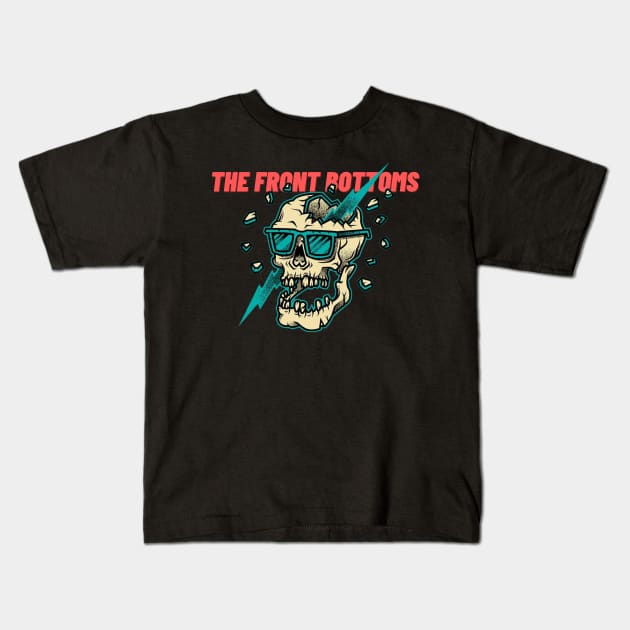 the front bottoms Kids T-Shirt by Maria crew